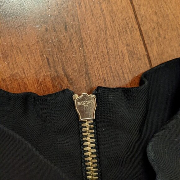 Balmain women's black dress in size 38 - Picture 9 of 14